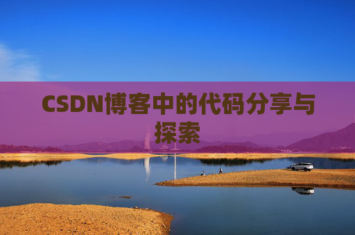 CSDN博客中的代码分享与探索